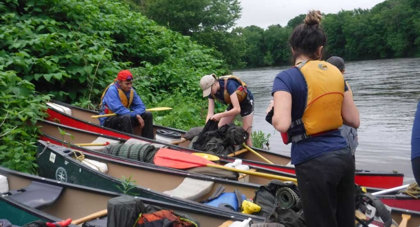 canoeing trip for teens in philadelphia